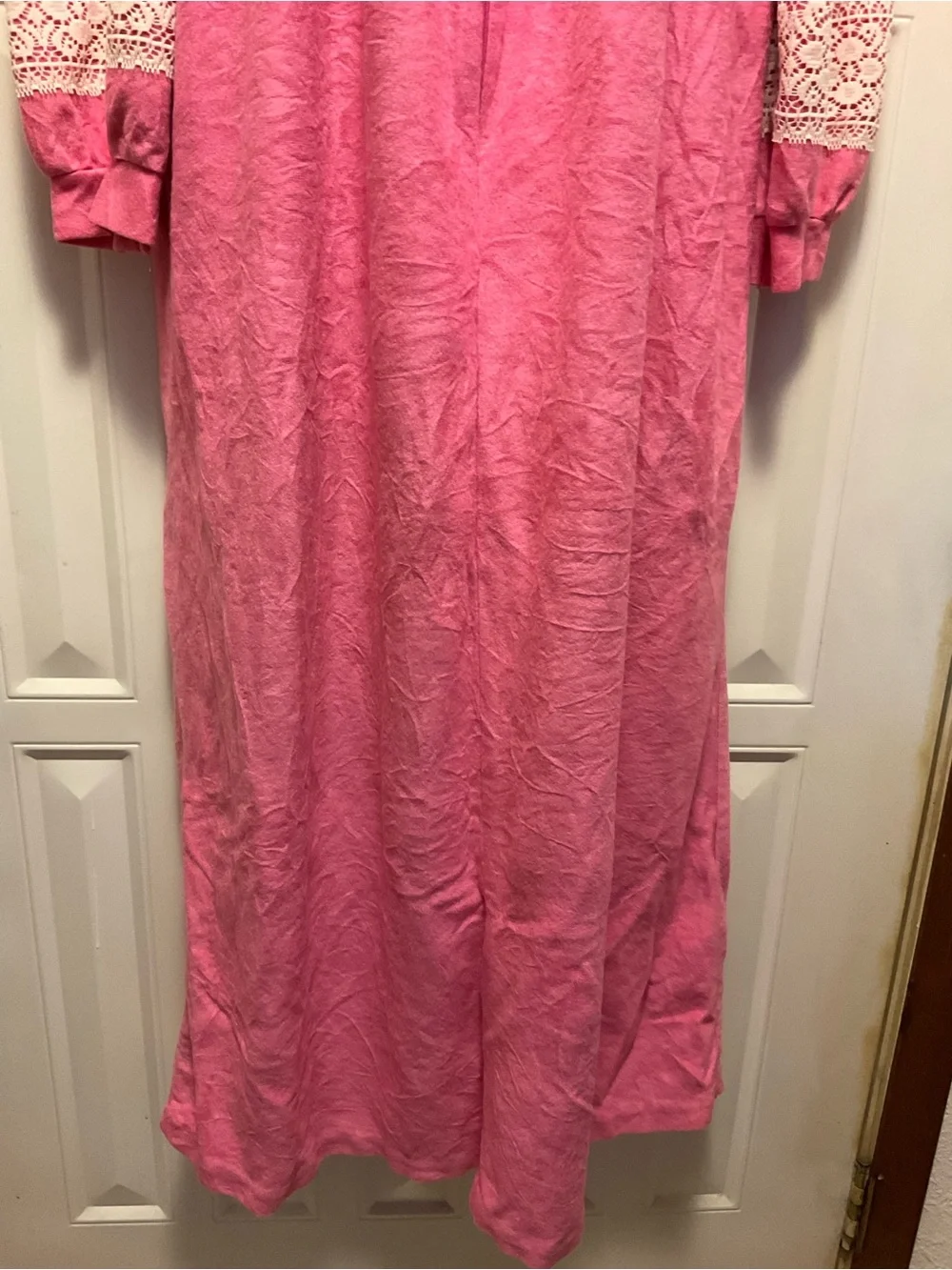 Romantic traditions, vintage Long Robe housecoat